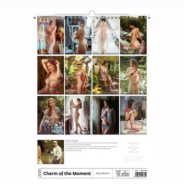 Charm of the moment Calendar B3 size 2026 + free 2025 calendar